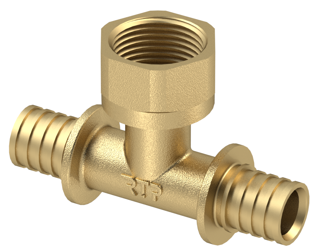 Тройник аксиальный ВР